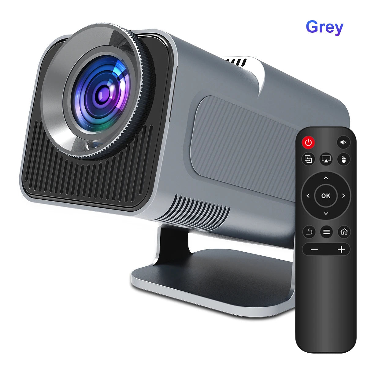 4K Android 11 Projector Native 1080P 390ANSI HY320 Dual Wifi6 BT5.0 1920*1080P Cinema Portable Projetor Upgrated HY300